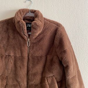 Zara Mock Neck Jacket